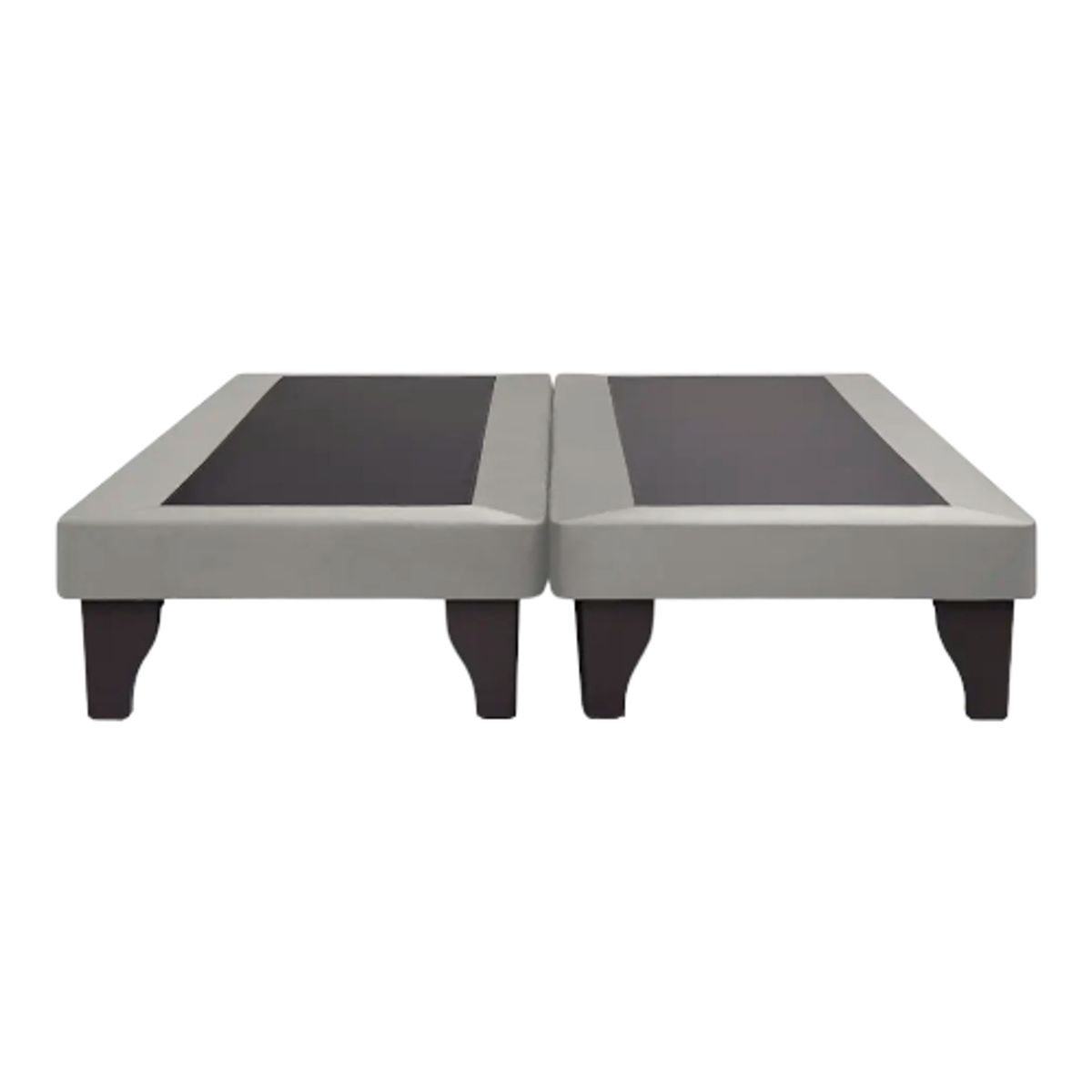 GENERICO - Base Europea para cama Super King 200x200cm FELPA GRIS