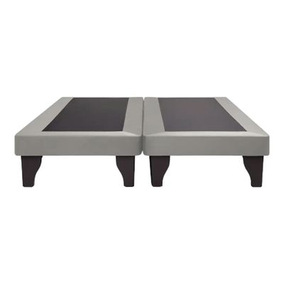 Imagen 2 del producto Base Europea para cama Super King 200x200cm FELPA GRIS
