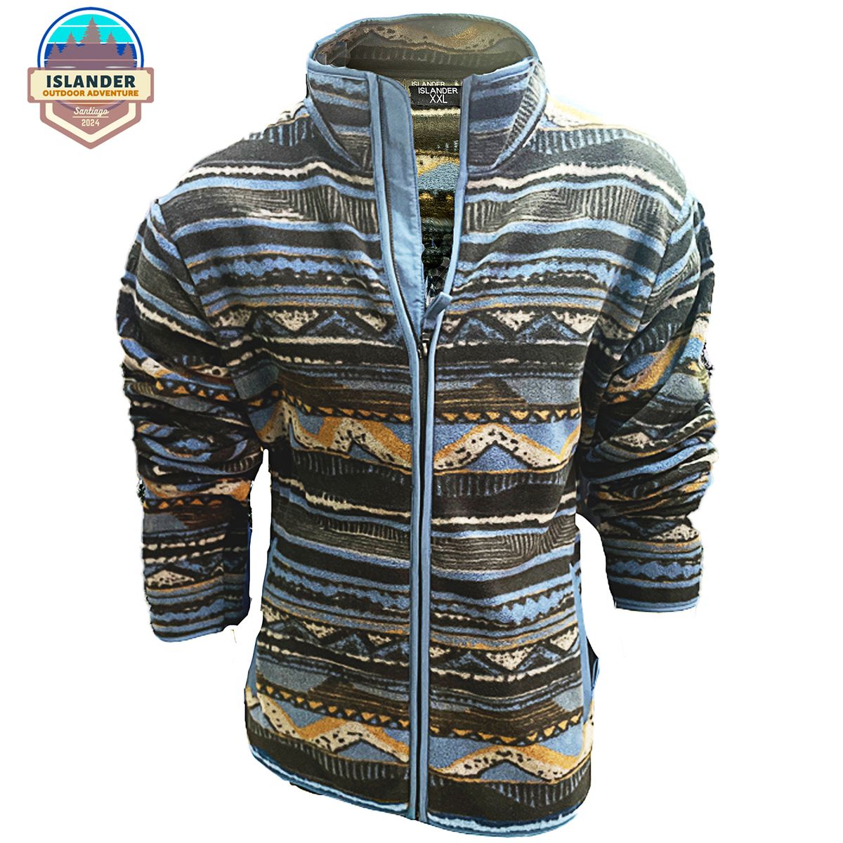 ISLANDER - Poleron Micropolar -Estampado-Diseños