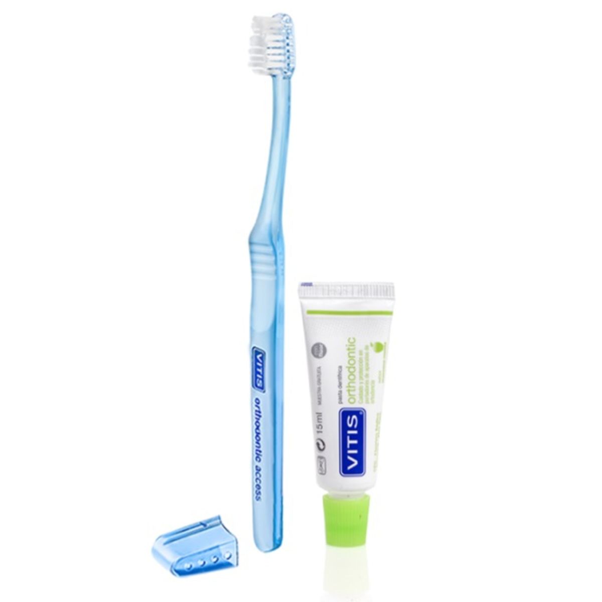 VITIS - Cepillo Vitis Orthodontic Access  Mini Pasta Pack x10 Un