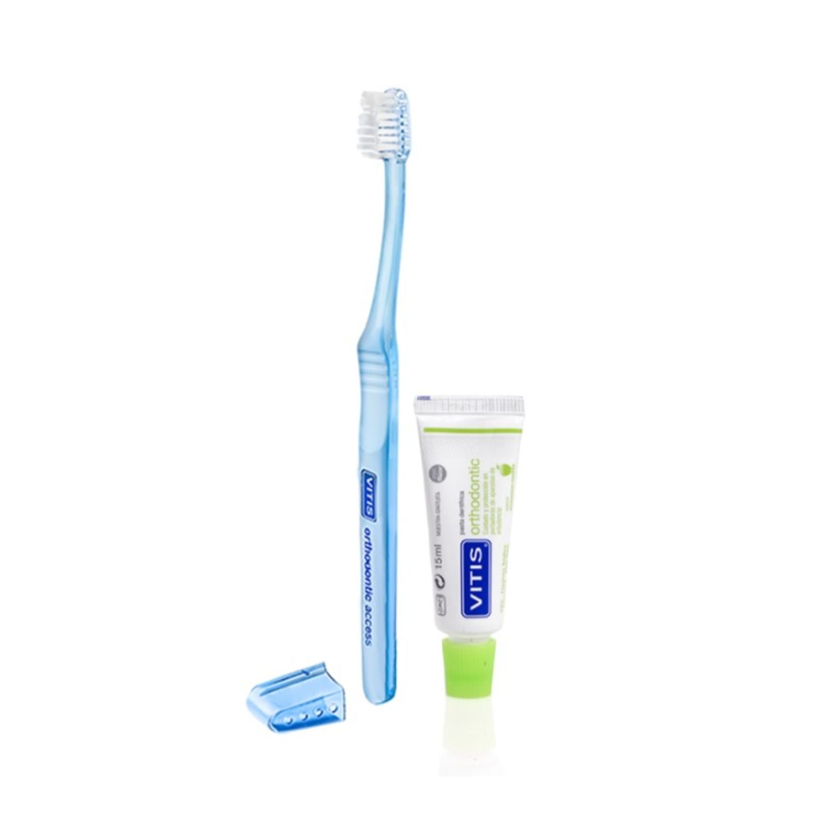 VITIS - Cepillo Vitis Orthodontic Access  Mini Pasta Pack x10 Un