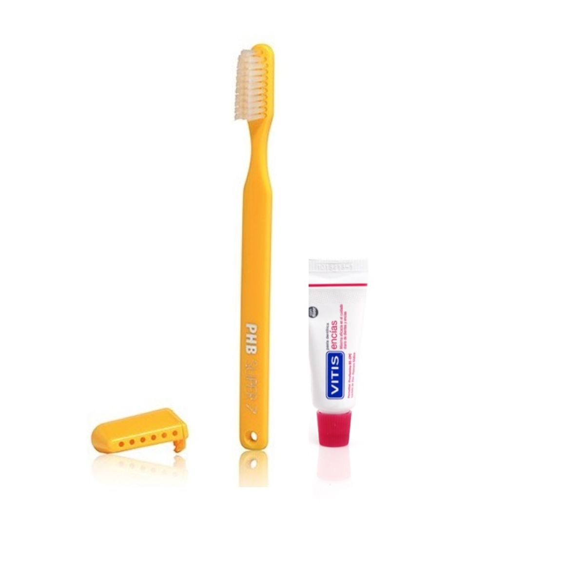 PHB - Cepillo PHB Súper 7 + Mini Pasta Pack x10 Unidades