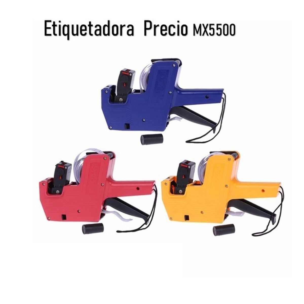 GENERICO - Pistola etiquetadora para Precios MX-5500 de 8 dígitos,