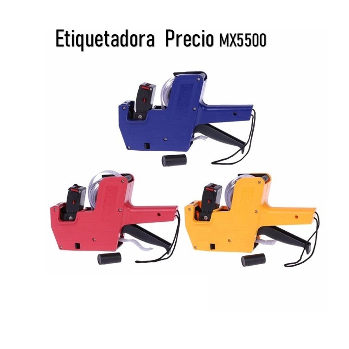 GENERICO - Pistola etiquetadora para Precios MX-5500 de 8 dígitos,