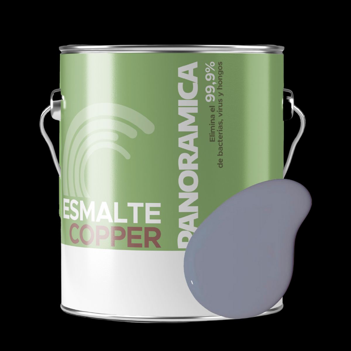 PINTURAS PANORAMICA LTDA - Esmalte al Agua Satinado Color Misterio Cósmico Galón