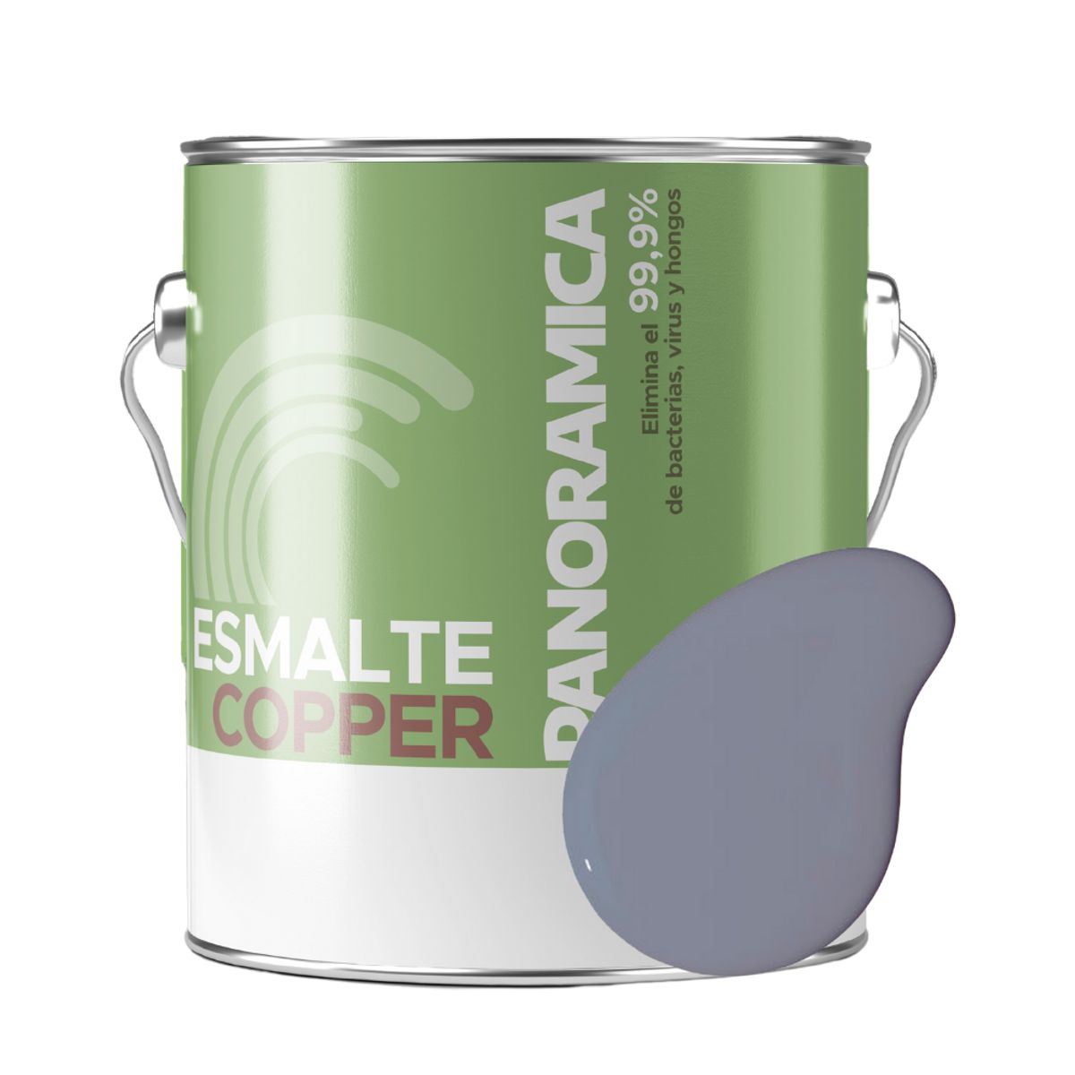 PINTURAS PANORAMICA LTDA - Esmalte al Agua Satinado Color Misterio Cósmico Galón