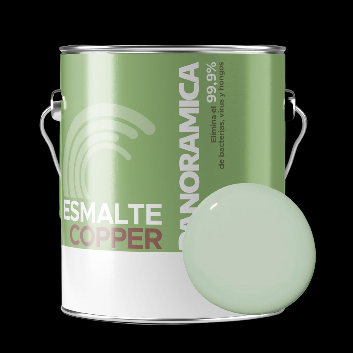 PINTURAS PANORAMICA LTDA - Esmalte al Agua Satinado Color Sur Mágico Galón