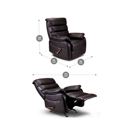 Imagen 2 del producto Bergere Magrit Leather Match Manual Chocolate