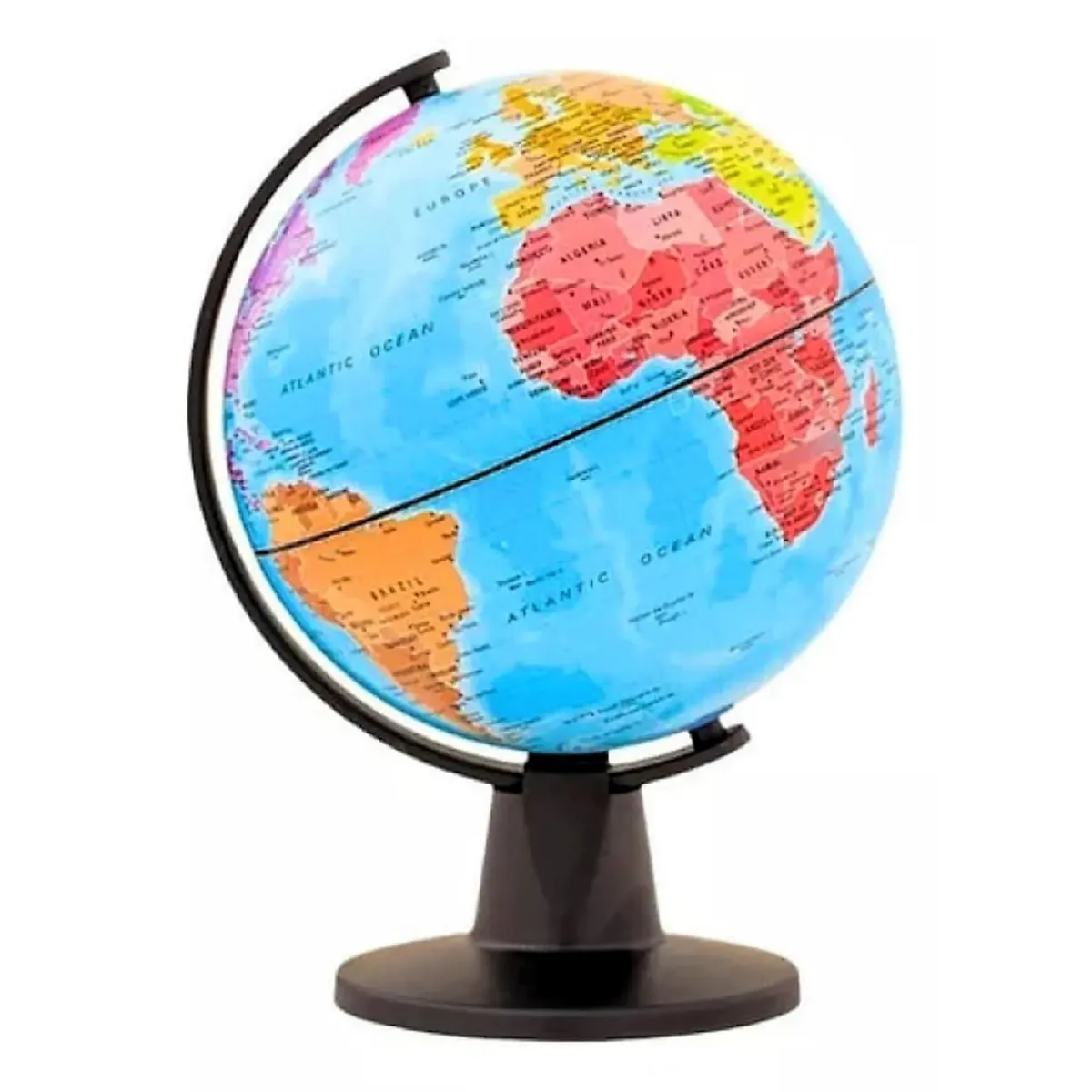 ADETEC - Globo Terráqueo Mapamundi Tecnodidattica Con Base 16 cm 1400