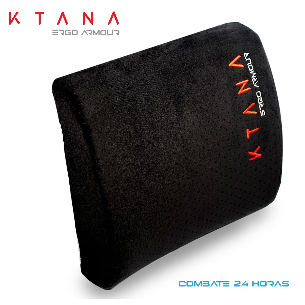 KTANA - Cojín Ergonómico Lumbar Memory Foam Gamer Ktana