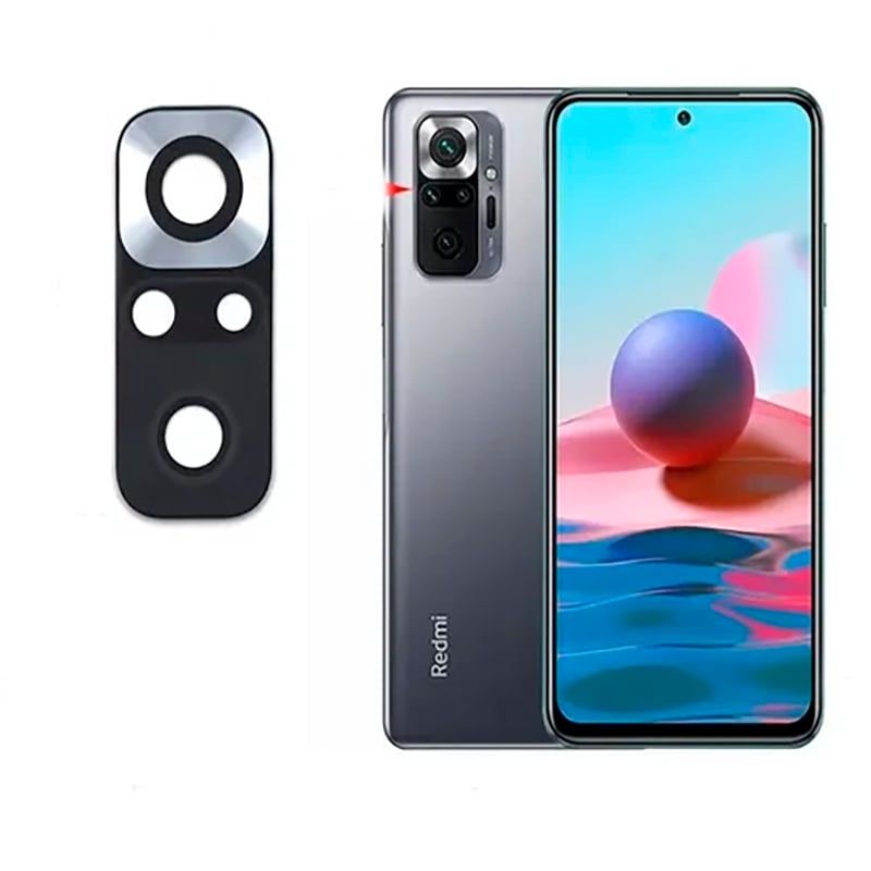 GENERICO - Vidrio De Camara Trasera Para Xiaomi Redmi Note 10 Pro