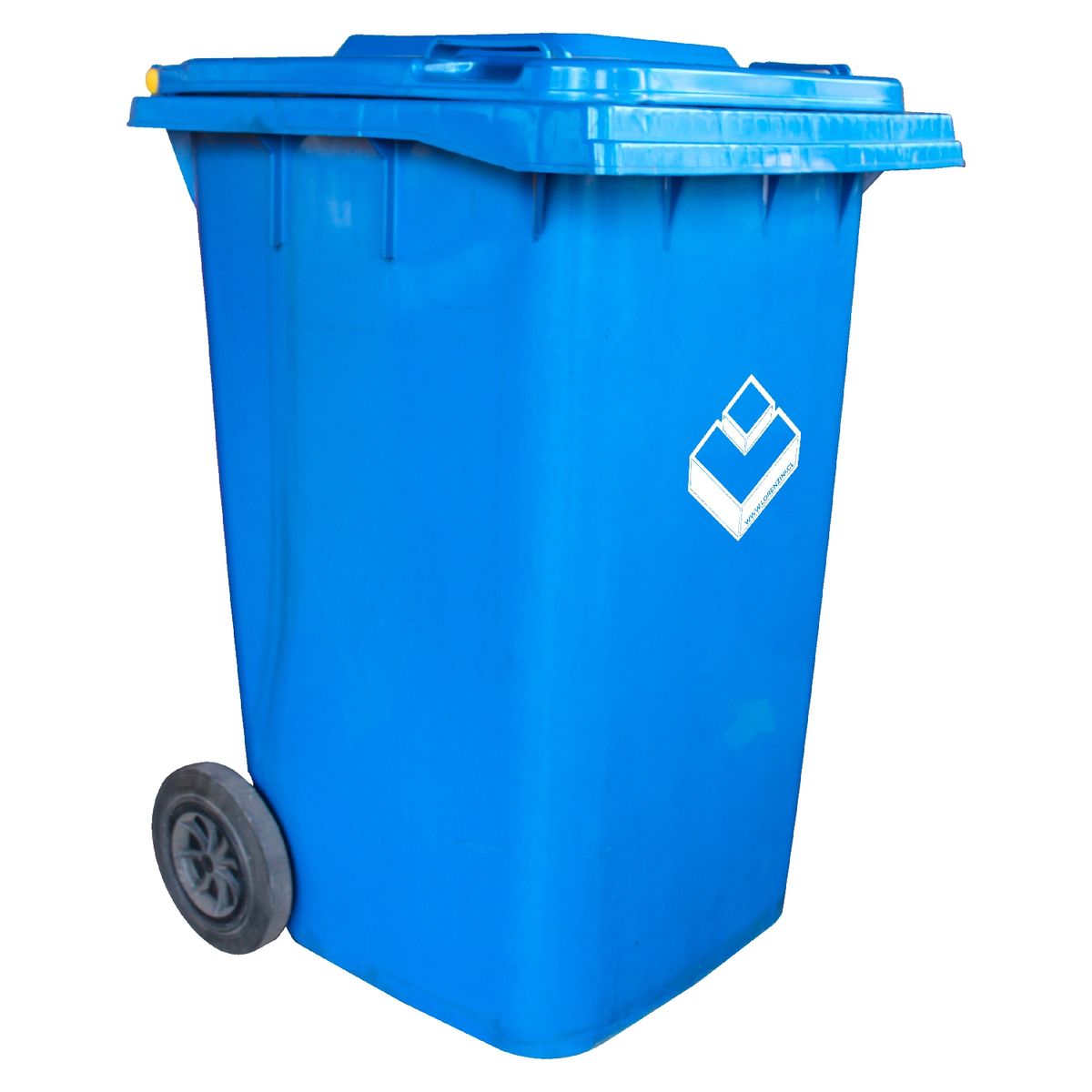 LORENZINI - Contenedor Basurero 360 Lts Azul con ruedas