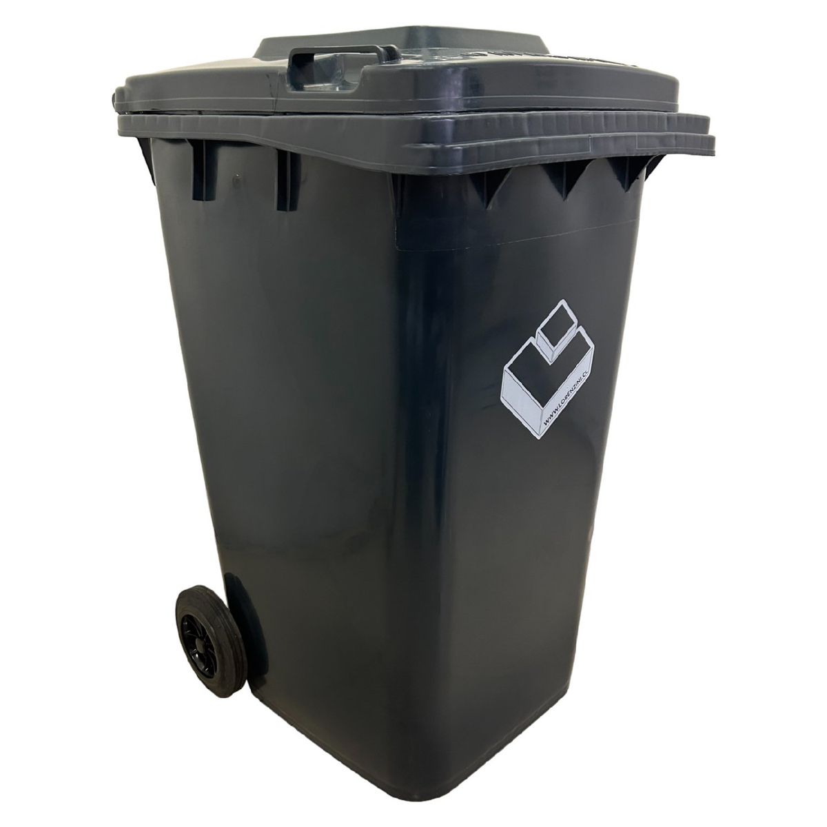 LORENZINI - Contenedor Basurero 240 Lts Gris con ruedas