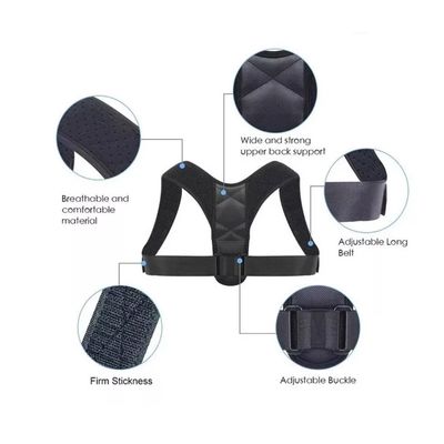Imagen 2 del producto Corrector De Postura Soporte Espalda Clavícula