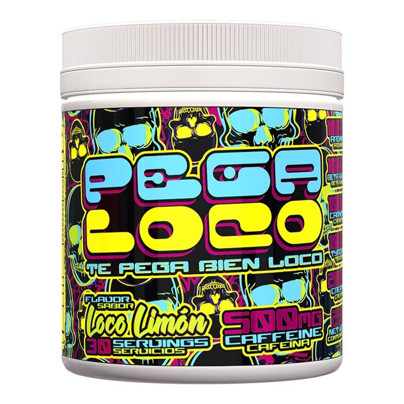 PEGA LOCO - Pega Loco - Prework Loco Limón 228g 30sv