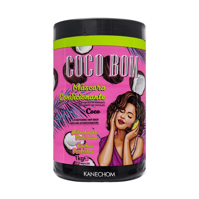 KANECHOM - Kanechom  Máscara Capilar Coco Bom 1 Kg 