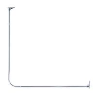 BARRA CORTINA CURVA 90X90 CROMADO