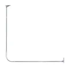DUSCHY - BARRA CORTINA CURVA 90X90 CROMADO