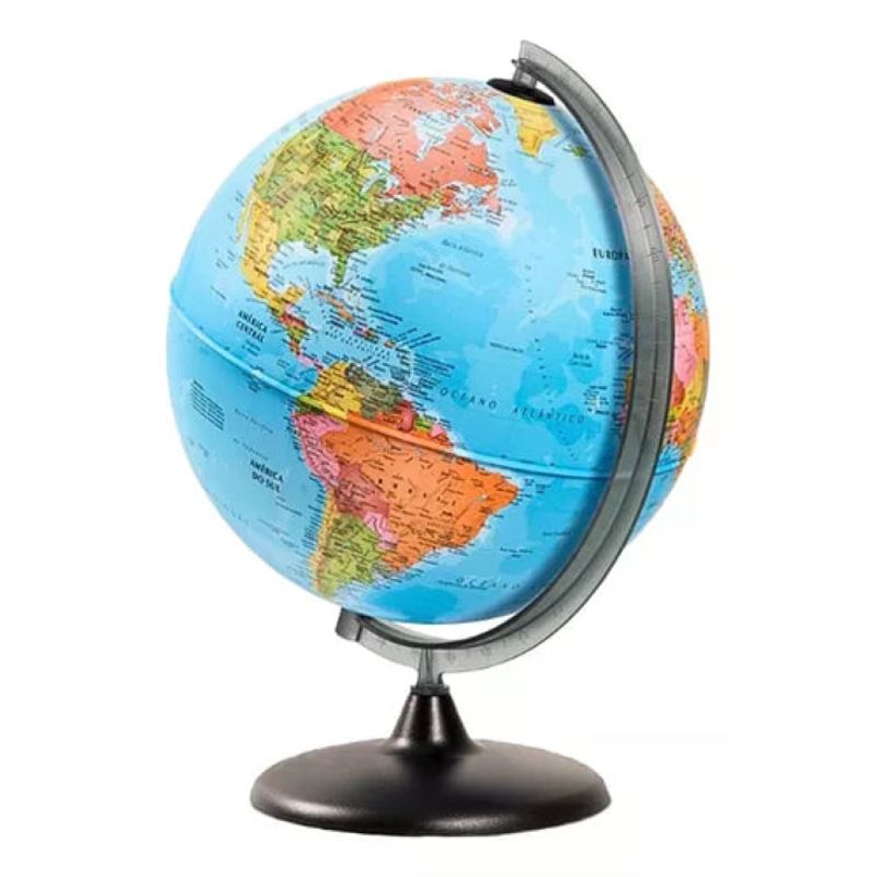 ADETEC - Globo Terráqueo Con Luz De 30 cm Tecnodidattica Certificado