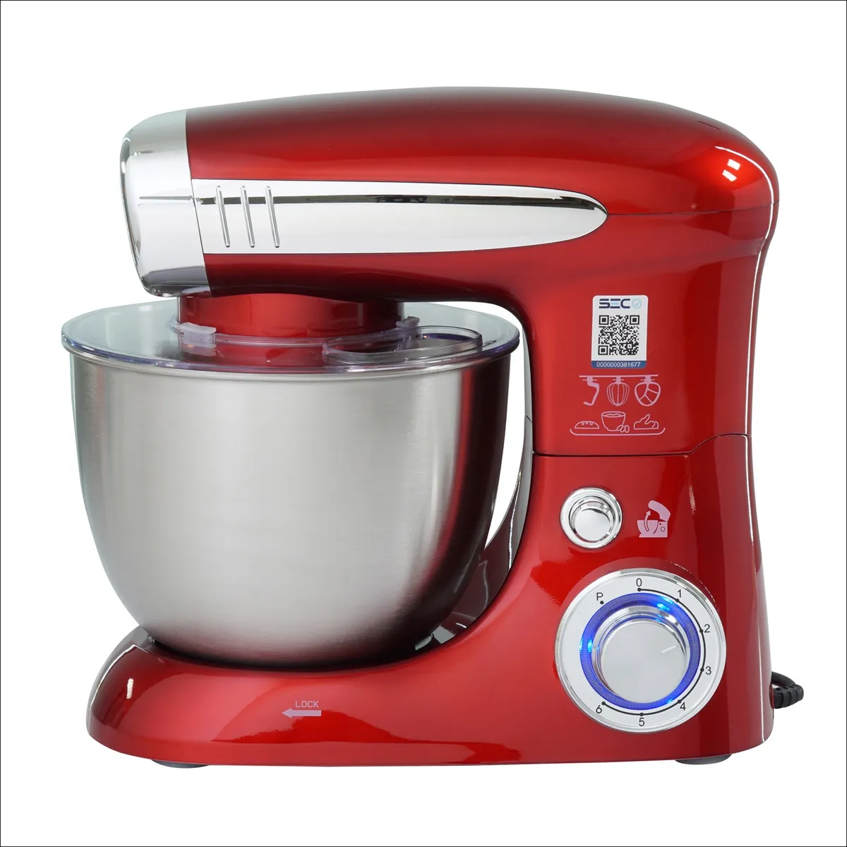 MAIGAS - Batidora Lorenzza 4 LT Roja Maigas SC232R