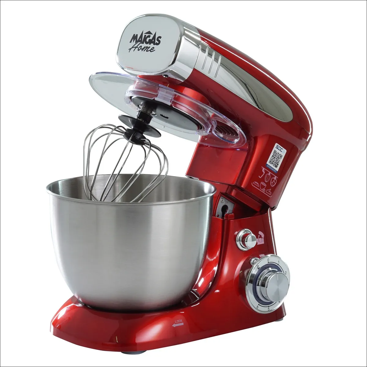 MAIGAS - Batidora Lorenzza 4 LT Roja Maigas SC232R