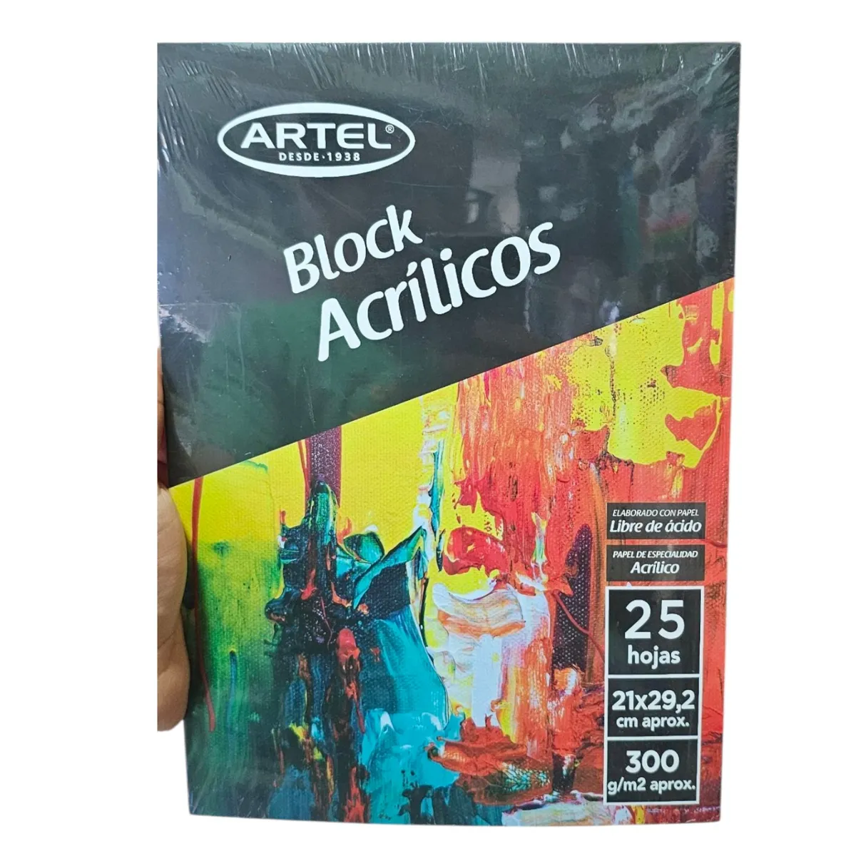 ARTEL - Block acrílicos 300gr A4 300GRS