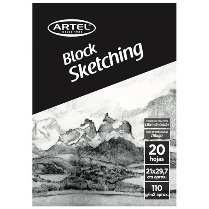 ARTEL - Artel Block dibujo Sketching 110gr a4