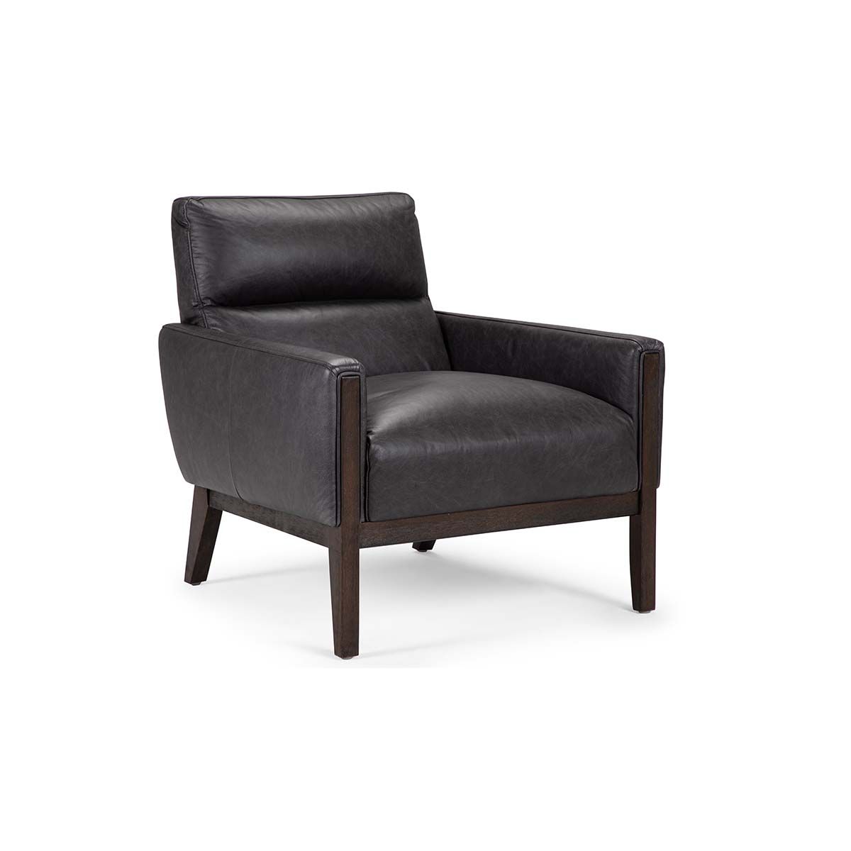 ROSEN - Poltrona Rosen Timber Cuero Stone