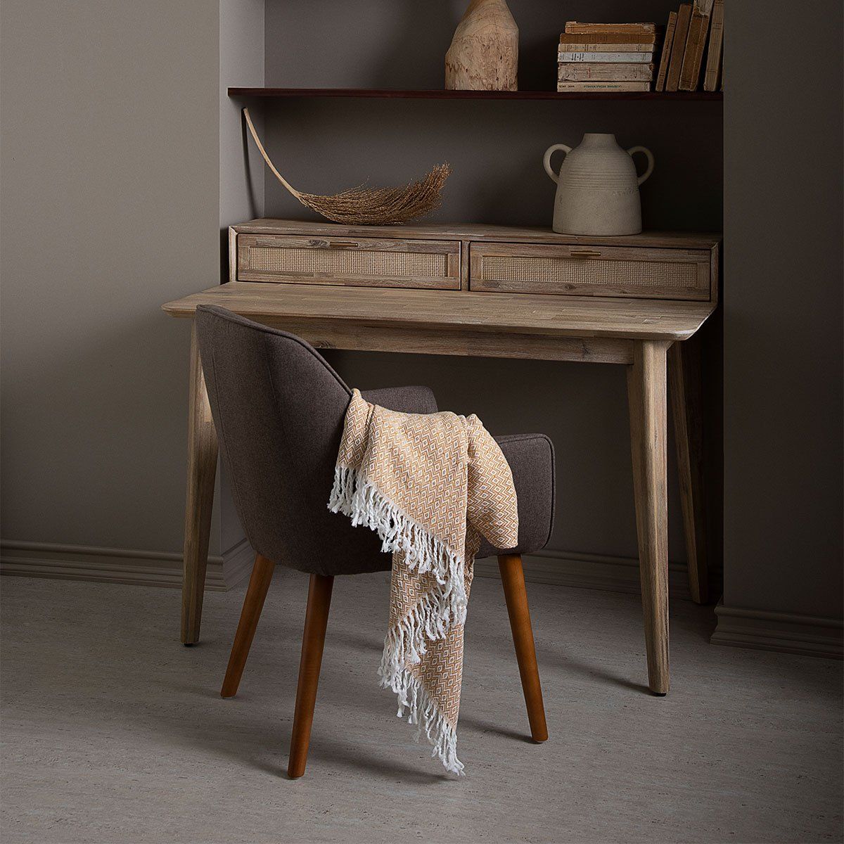 ROSEN - Escritorio Rosen Halsey Madera de Acacia