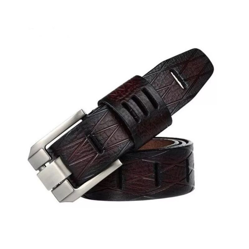 COWATHER - Cinturón Cuero Pu Marca Cowather Diseño Exclusivo De Hebilla Grande