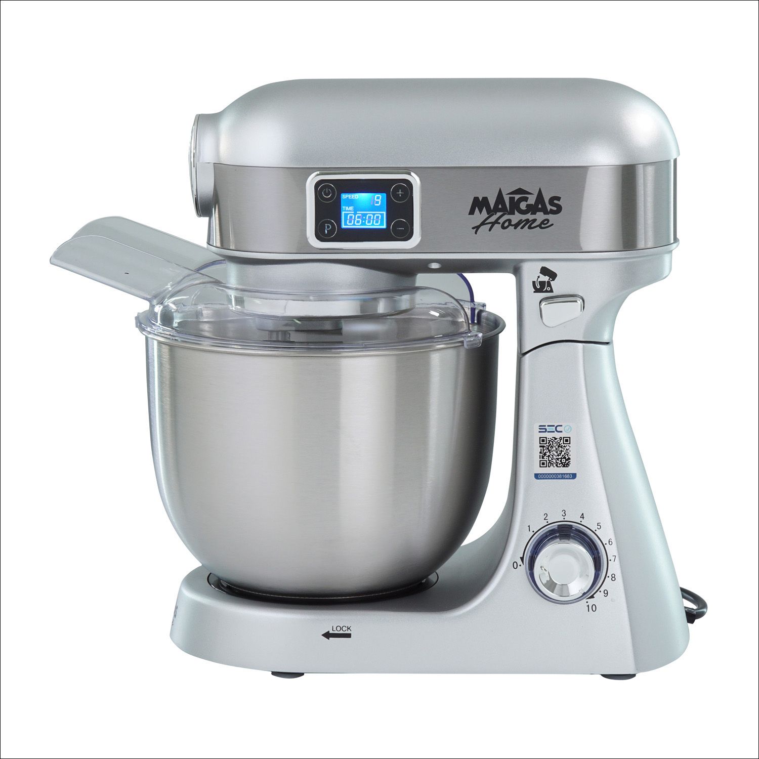 MAIGAS Batidora Lorenzza 5 LT Gris 6 Velocidades SC265DS
