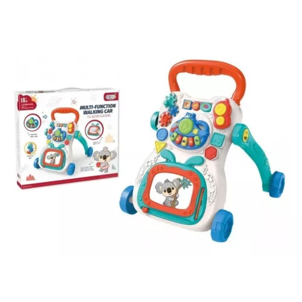 GENERICO - Caminadora Corre Pasillo Musical Interactivo Para Bebe