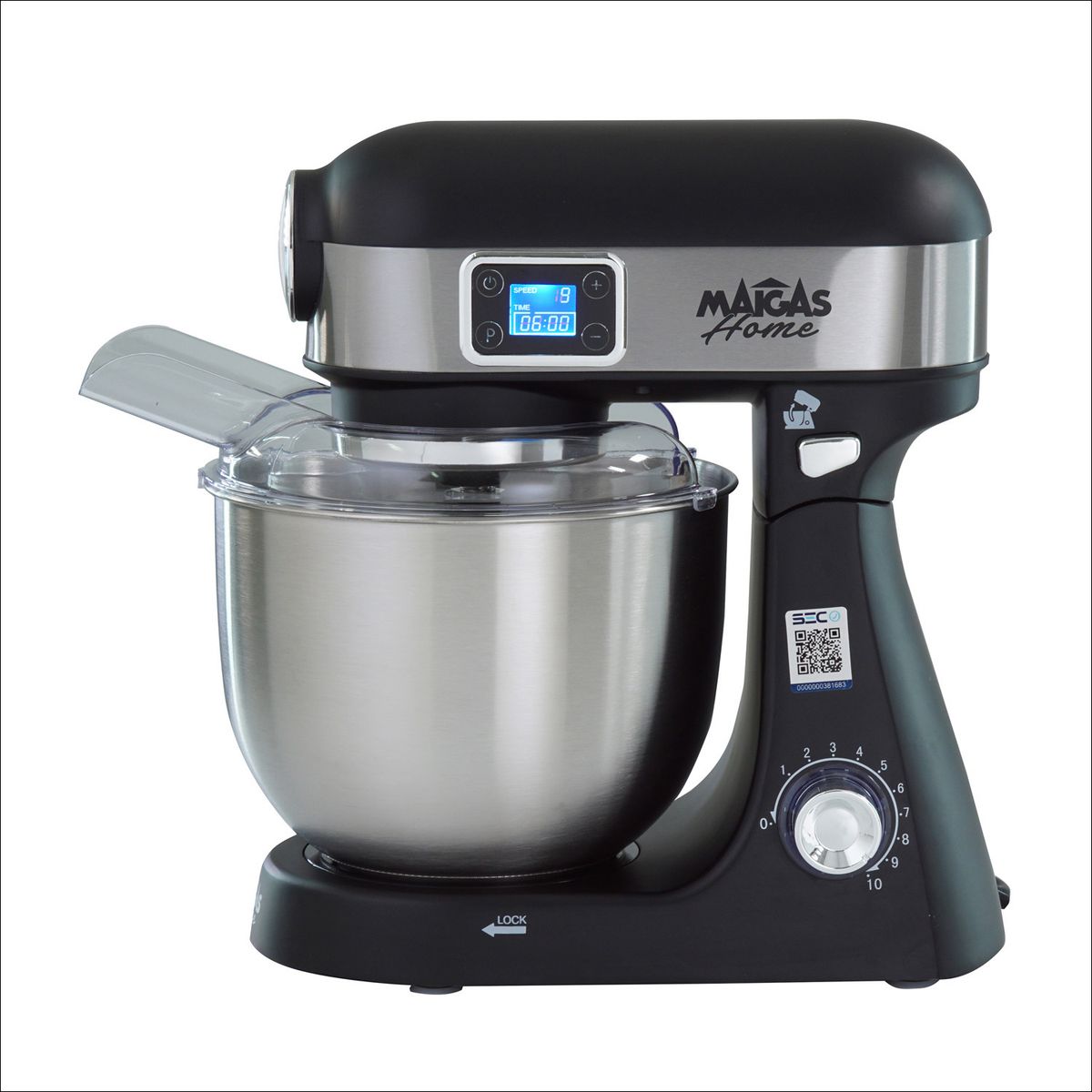 MAIGAS - Batidora Lorenzza 5 LT Negra 6 Velocidades SC265DN