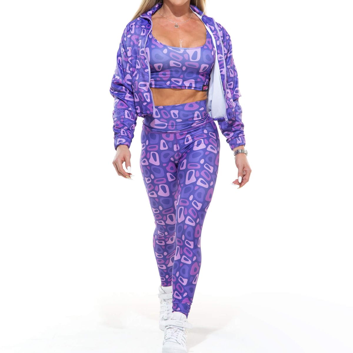 ITALO GROTTINI - Conjunto Sexy Gym Morado