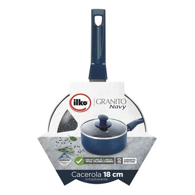 Imagen 2 del producto Cacerola 18cm Granito Navy