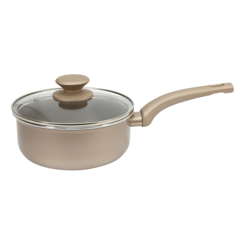ILKO - Cacerola 18 Cm Antiad Silver Gold Ilko