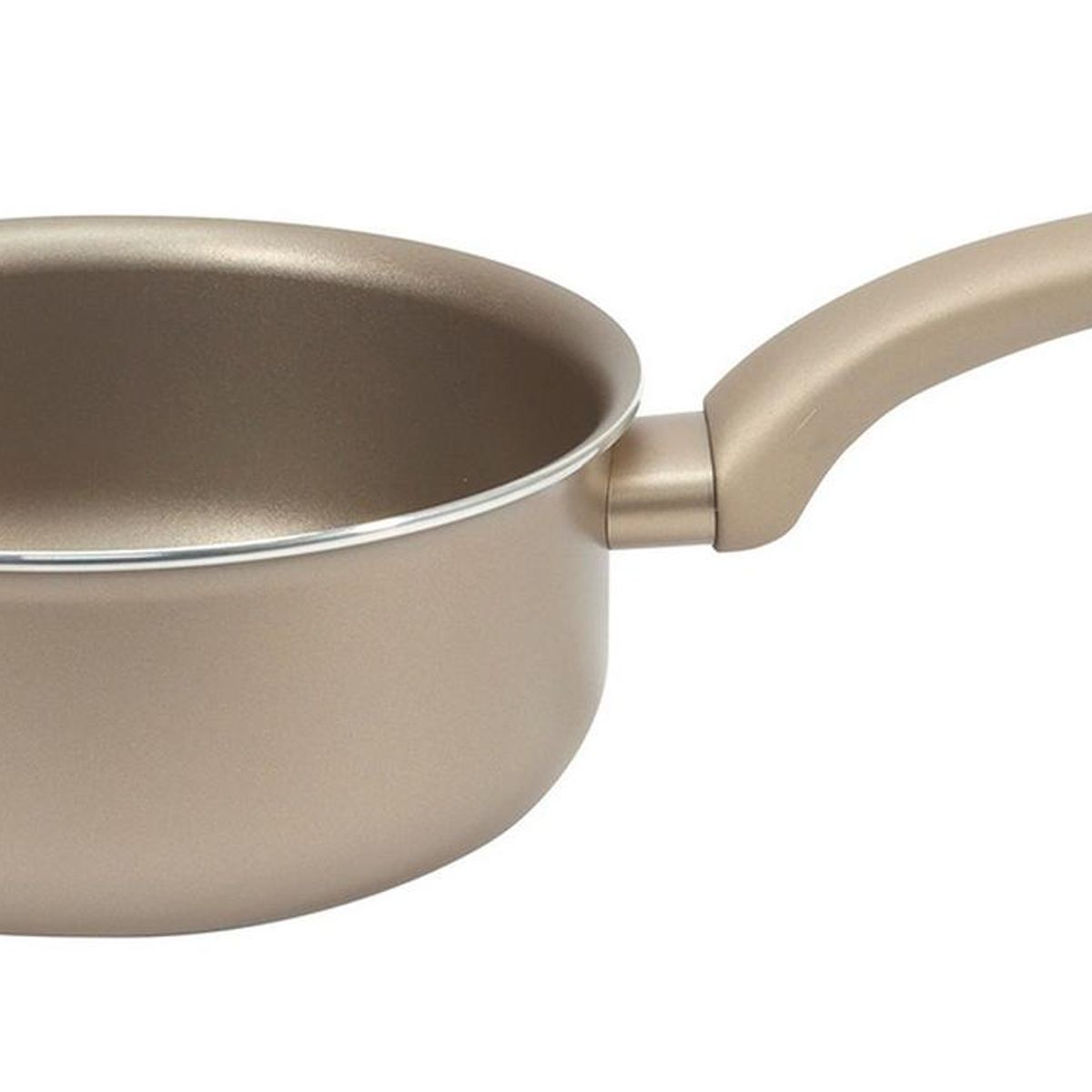 ILKO - Cacerola 18 Cm Antiad Silver Gold Ilko