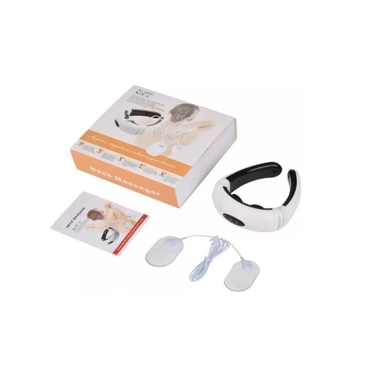 GENERICO - Masajeador De Cuello Electro Estimulador Cervical