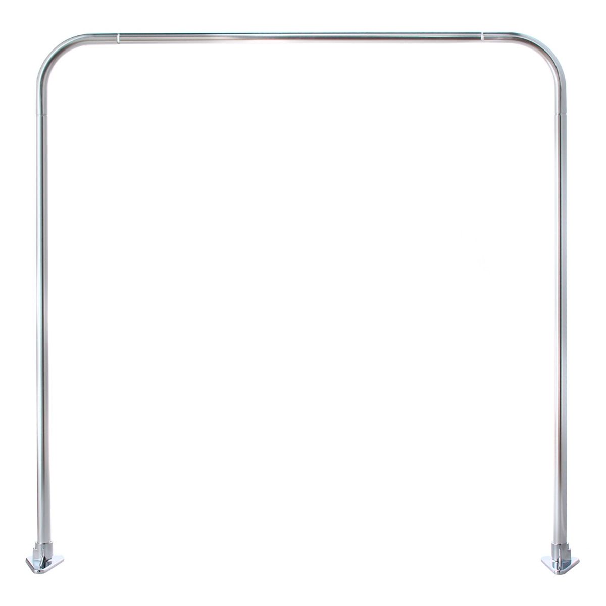 DUSCHY - BARRA CORTINA COMBINABLE 90X90X90 CM CROMADO