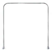 BARRA CORTINA COMBINABLE 90X90X90 CM CROMADO