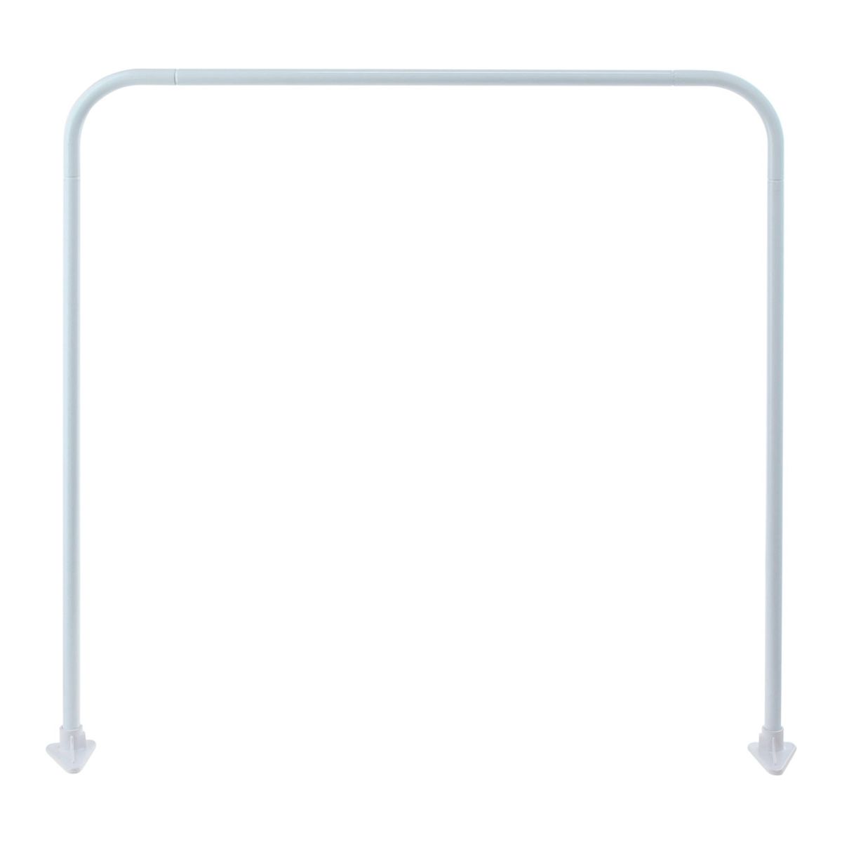 DUSCHY - BARRA CORTINA COMBINABLE 90X90X90 CM BLANCO