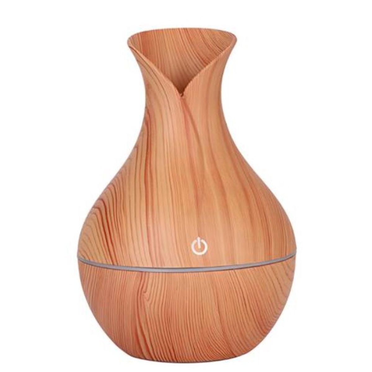 GENERICO - Aromatizador Difusor Humidificador Usb 7 Led Café MADERA