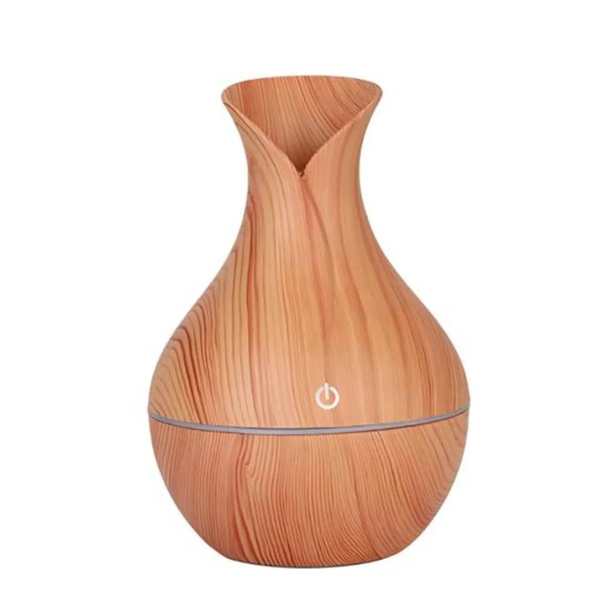 GENERICO - Aromatizador Difusor Humidificador Usb 7 Led Café MADERA