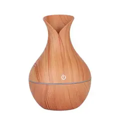 GENERICO - Aromatizador Difusor Humidificador Usb 7 Led Café MADERA