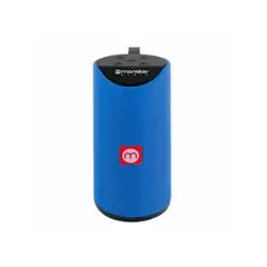 MONSTER - PARLANTE BLUETOOTH/FM/SD/AUX/MIC AZUL
