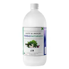 VP CHEMICALS - Aceite De Masajes Hierbas Naturales - 1 Litro