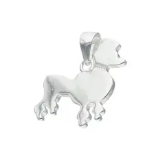 PETFY - Colgante de Plata - Poodle
