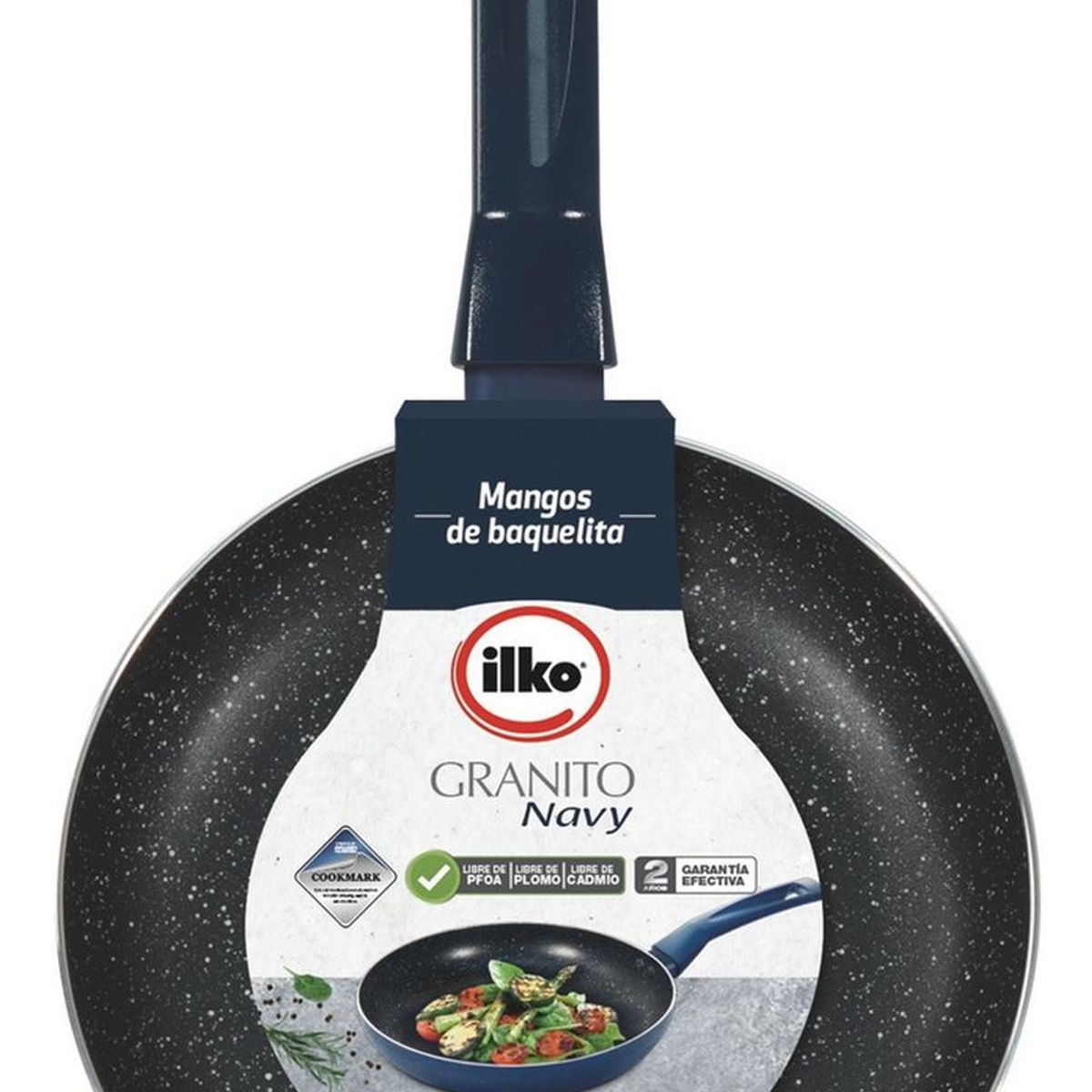 ILKO - Batería 7 Pzs Granito Navy Ilko