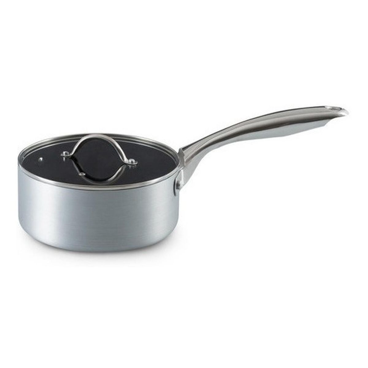 ILKO - Cacerola 18 Cm Antiadherente Silver Industrial Ilko