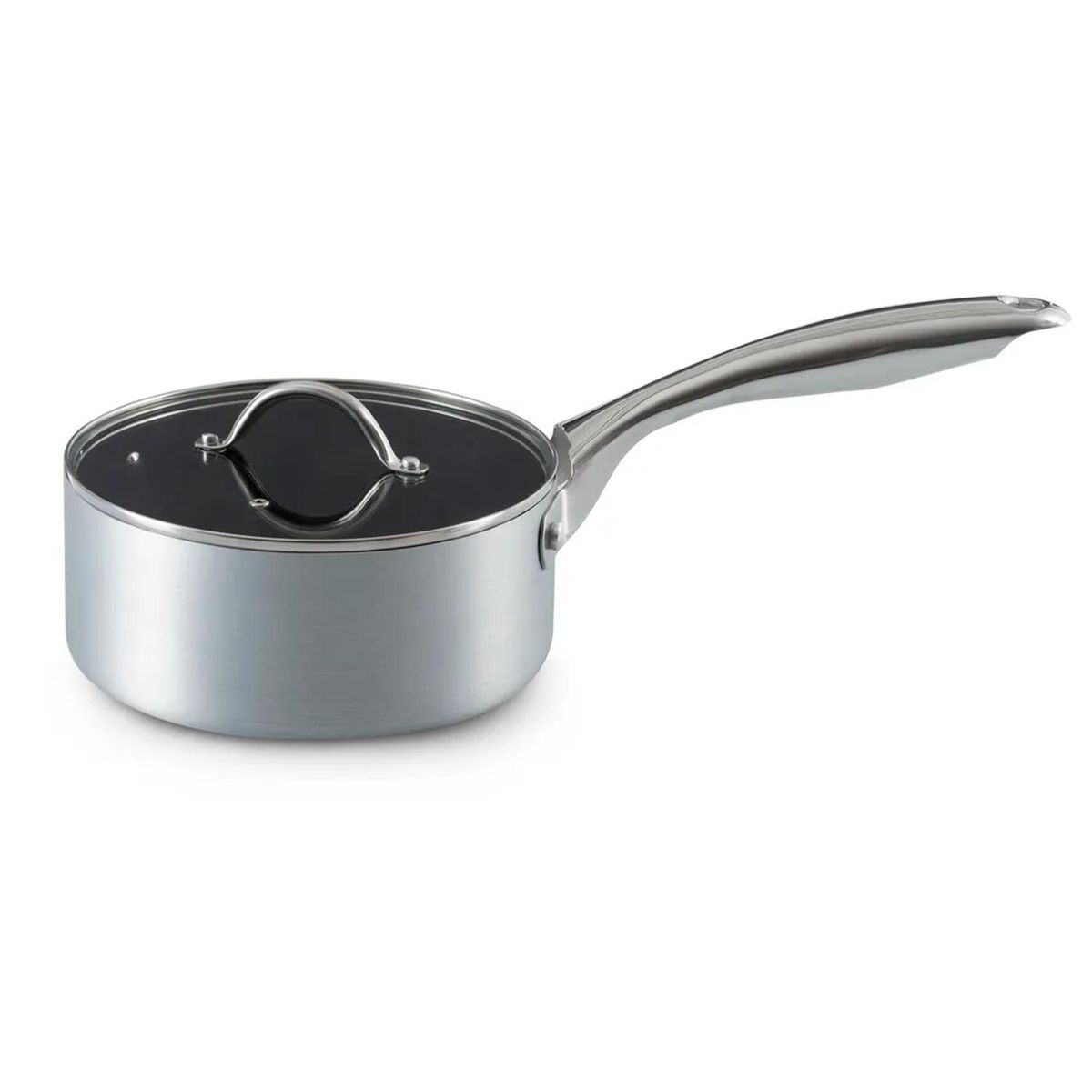 ILKO - Cacerola 18 Cm Antiadherente Silver Industrial Ilko